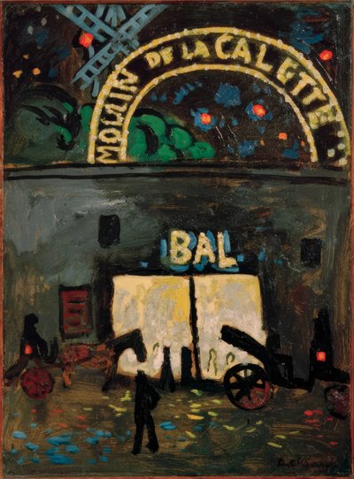 Le Moulin de la Galette von Auguste Chabaud
