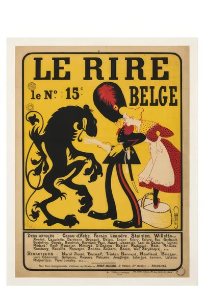 Das belgische Lachen von Auguste Jean Baptiste Roubille