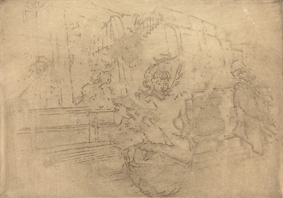 Abfahrt nach Greenwich (Depart pour Greenwich) von Auguste Lepere