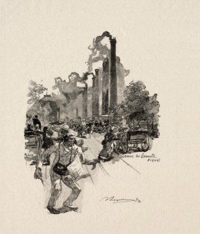 Avenue Lamotte - Piquet von Auguste Louis Lepère