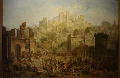 Massaker an Juden in Metz während des Ersten Kreuzzugs von Auguste Migette