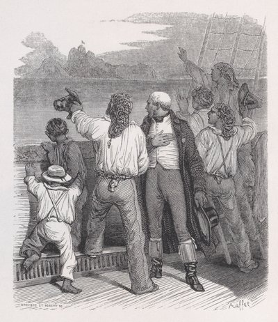 Der fünfte Mai aus Die vollständigen Werke von Béranger von Auguste Raffet