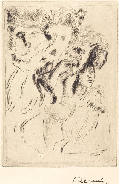 Die Hutnadel von Auguste Renoir