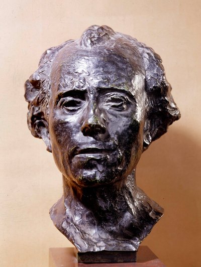 Büste von Gustav Mahler (1860-1911), Komponist. Skulptur von Auguste Rodin (1840-1917) 19. Jahrhundert. Paris, Musée Rodin von Auguste Rodin