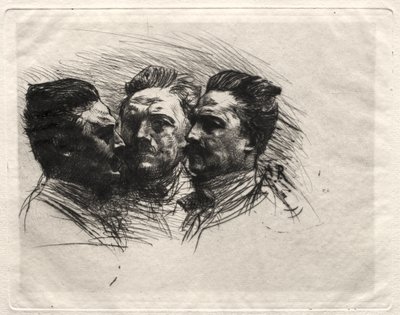 Henry Becque von Auguste Rodin