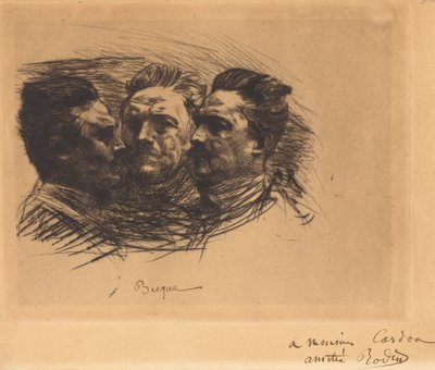 Henri Becque von Auguste Rodin