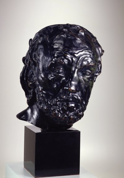 Mann mit gebrochener Nase, vor 1864 von Auguste Rodin
