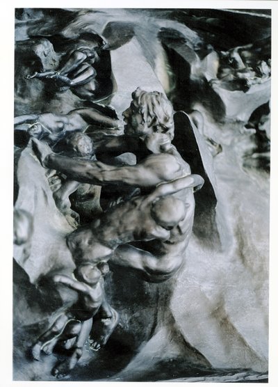 Das Tor der Hölle (Detail) von Auguste Rodin