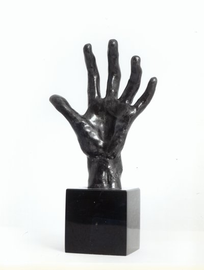 Die Hand, gegossen von Georges Rudier, Paris von Auguste Rodin