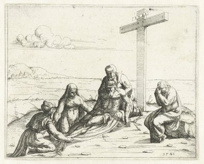 Beweinung Christi von Augustin Hirschvogel
