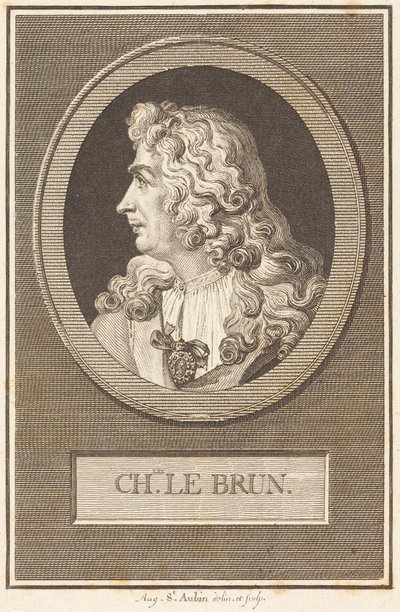 Charles Le Brun von Augustin de Saint-Aubin