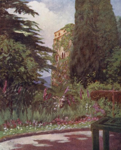 Garten des Palazzo Ruffolo, Ravello von Augustine Fitzgerald