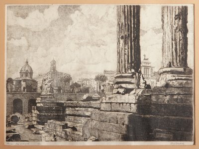 Rom, Das Forum des Augustus von Augusto Baracchi