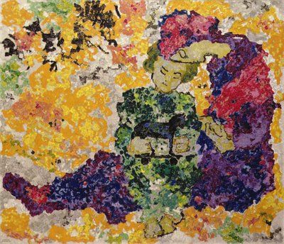 Maria mit dem Jesuskind von Augusto Giacometti