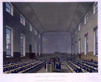 Grammatikschule von Christ Church, aus 