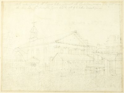 Studie für Covent Garden Market, Westminster-Wahl, aus Microcosm of London von Augustus Charles Pugin