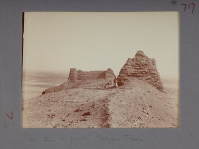 Ansicht von Mazar Tagh von Aurel Stein
