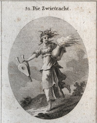 Allegorie der Zwietracht von Austrian School