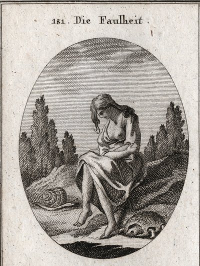 Allegorie der Faulheit von Austrian School