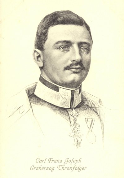 Erzherzog Karl Franz Joseph von Österreich, Thronfolger des österreichisch-ungarischen Reiches von Austrian School