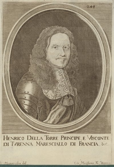 Porträt von Henri de la Tour d