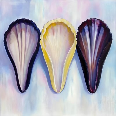 Elegante Blumenformen von Avanesova Elena