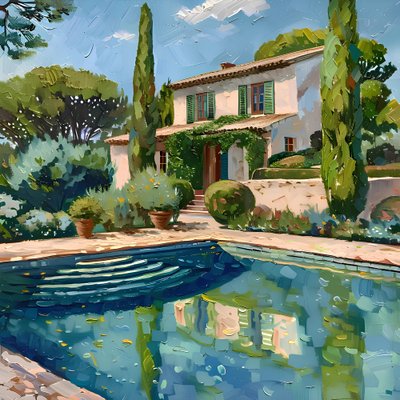 Sonnige mediterrane Villa von Avanesova Elena