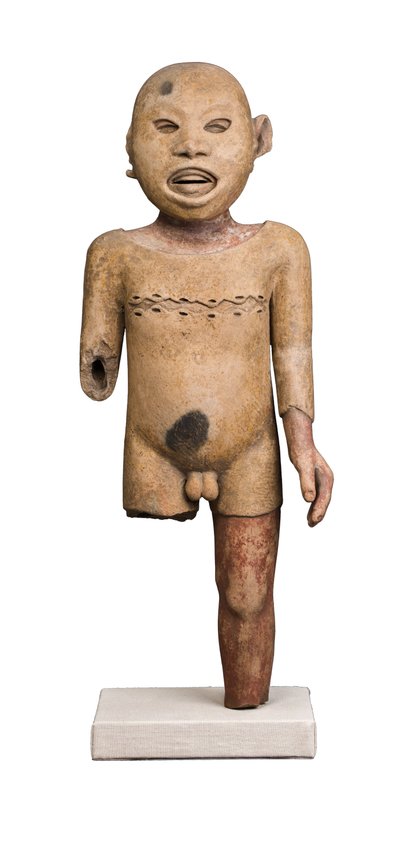 Ritual-Imitator der Gottheit Xipe Totec, möglicherweise Zentral-Veracruz, 1450/1500 von Aztec