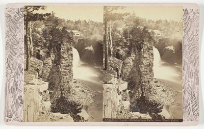 Ausable Chasm - Birmingham Falls, von Block Point von Baldwin Photo