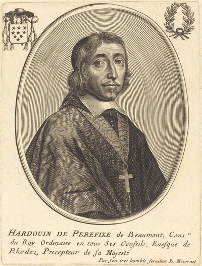 Hardouin de Beaumont de Perefixe von Balthasar Moncornet