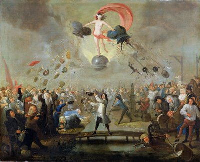 Allegorie des Glücks, ca. 1730 von Balthasar Nebot