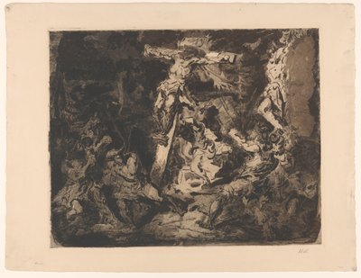 Christus am Kreuz von Barbara Elisabeth van Houten (signed by artist)