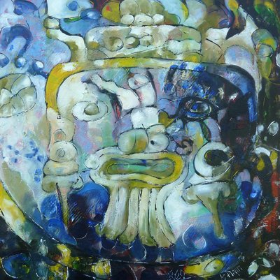 Ursprüngliche Geistermaske von Barbara Piatti