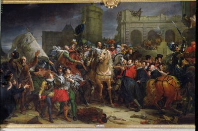 Der Einzug von Heinrich IV. (1553-1610) in Paris, 22. März 1594 von Baron François Pascal Simon Gérard