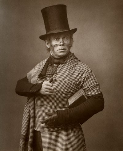 Britischer Schauspieler Felix Morris in One Change, 1886 von Barraud