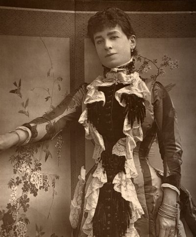 Britische Schauspielerin Lady Monckton in Jim the Penman, 1886 von Barraud