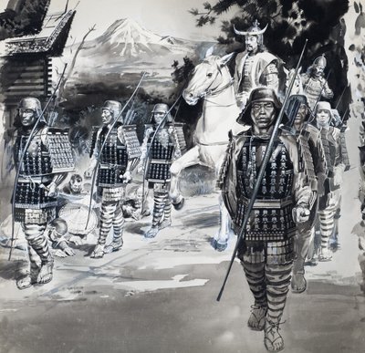 Asiatische Krieger von Barrie Linklater