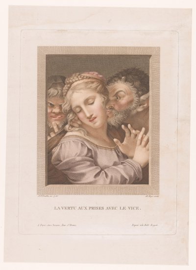 Tugend und Laster von Barthélémy Joseph Fulcran Roger