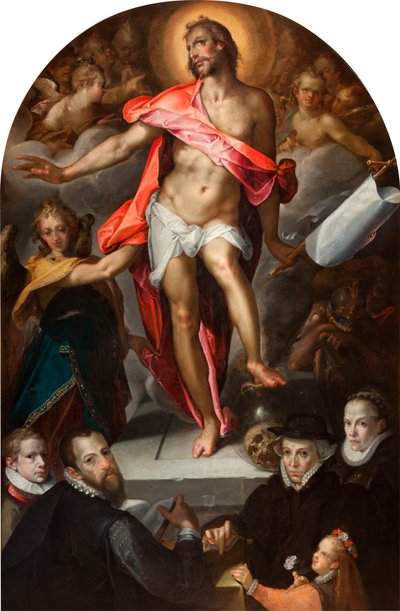 Epitaph des Goldschmieds Nicolas Müller aus Prag von Bartholomaeus Spranger