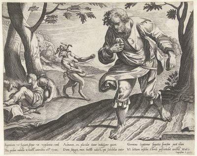 Gleichnis vom Unkraut unter dem Weizen von Bartholomeus Willemsz. Dolendo (attributed to)