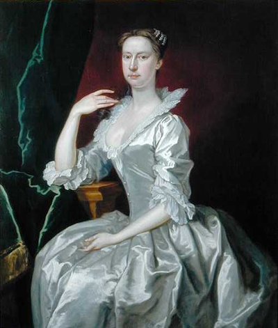 Porträt von Mrs Elizabeth Ingram von Bartholomew Dandridge