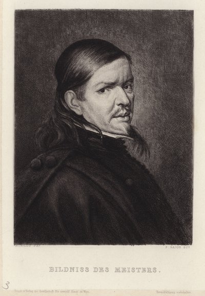 Porträt von Bartolomé Esteban Murillo von Bartolomé Esteban Murillo