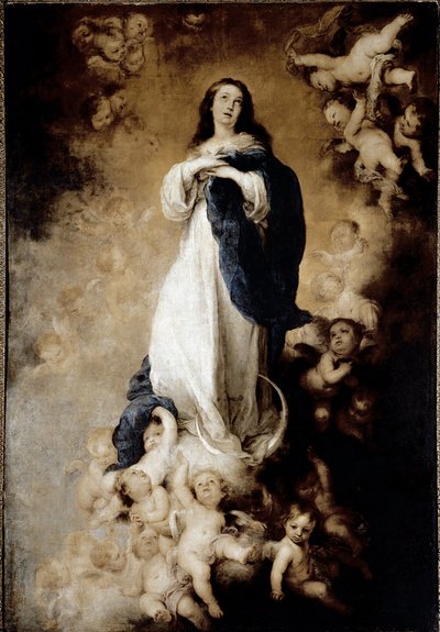 Die Unbefleckte Empfängnis oder Die Soult Unbefleckte Empfängnis von Bartolomé Esteban Murillo
