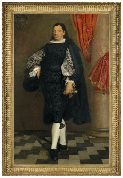 Porträt eines Gentlemans von Bartolome Esteban and studio Murillo