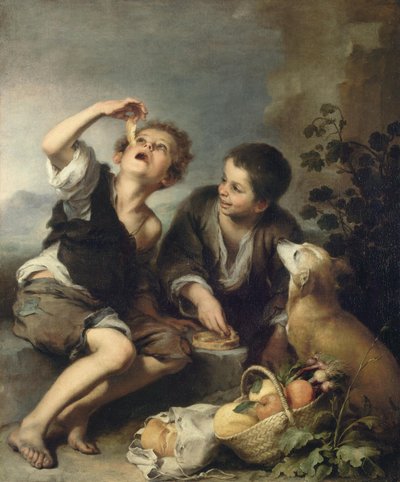 Die Pastetenesser von Bartolomé Esteban Murillo