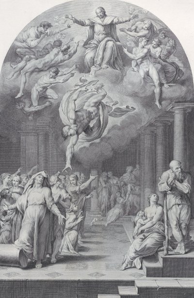 Tafel 40: die Trennung der Auserwählten von den Verworfenen von Bartolomeo Crivellari, Gabriel Söderling
