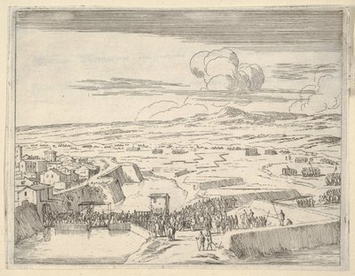 Nach einigen Tagen der Belagerung mit der französischen Armee nimmt Francesco I d