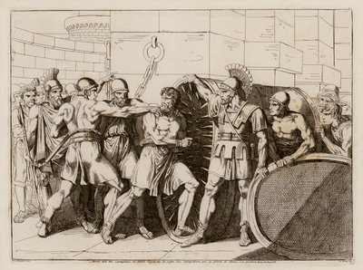 Hinrichtung von Atilius Regulus durch die Karthager von Bartolomeo Pinelli