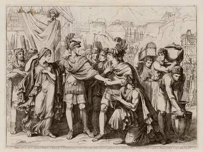 Die Milde des Scipio Africanus von Bartolomeo Pinelli