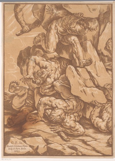 Fall der Giganten (dritter Teil) von Bartolommeo Coriolano